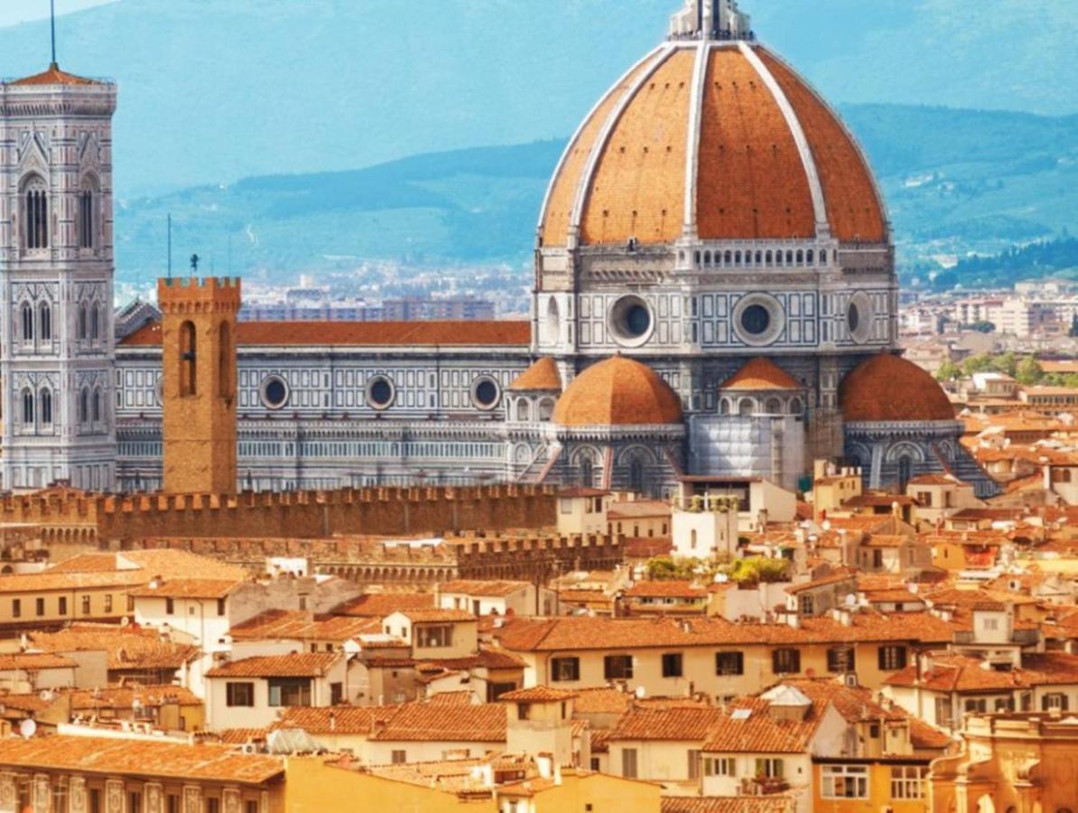 Romantico Attichino Con Terrazzo Vista Duomo !! Firenze Bagian luar foto