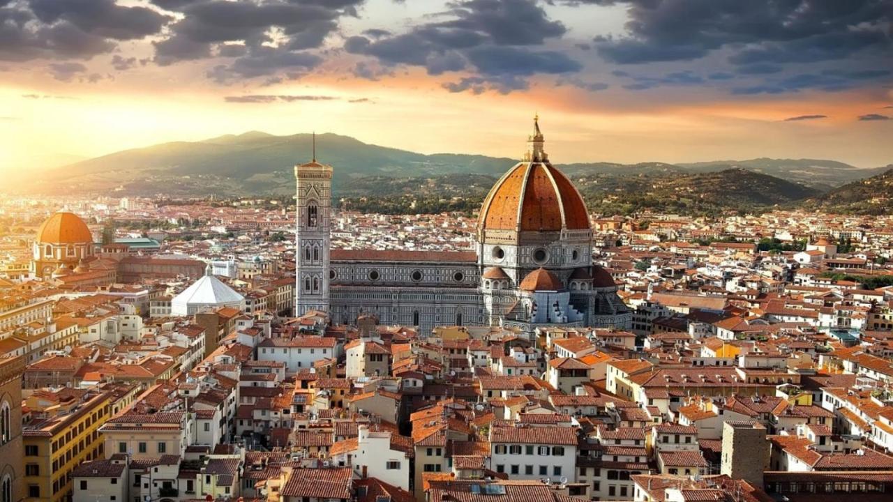 Romantico Attichino Con Terrazzo Vista Duomo !! Firenze Bagian luar foto