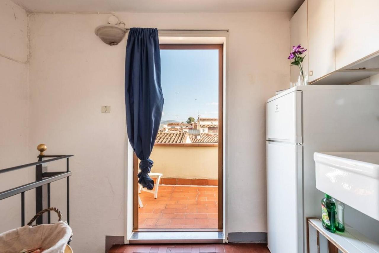 Romantico Attichino Con Terrazzo Vista Duomo !! Firenze Bagian luar foto