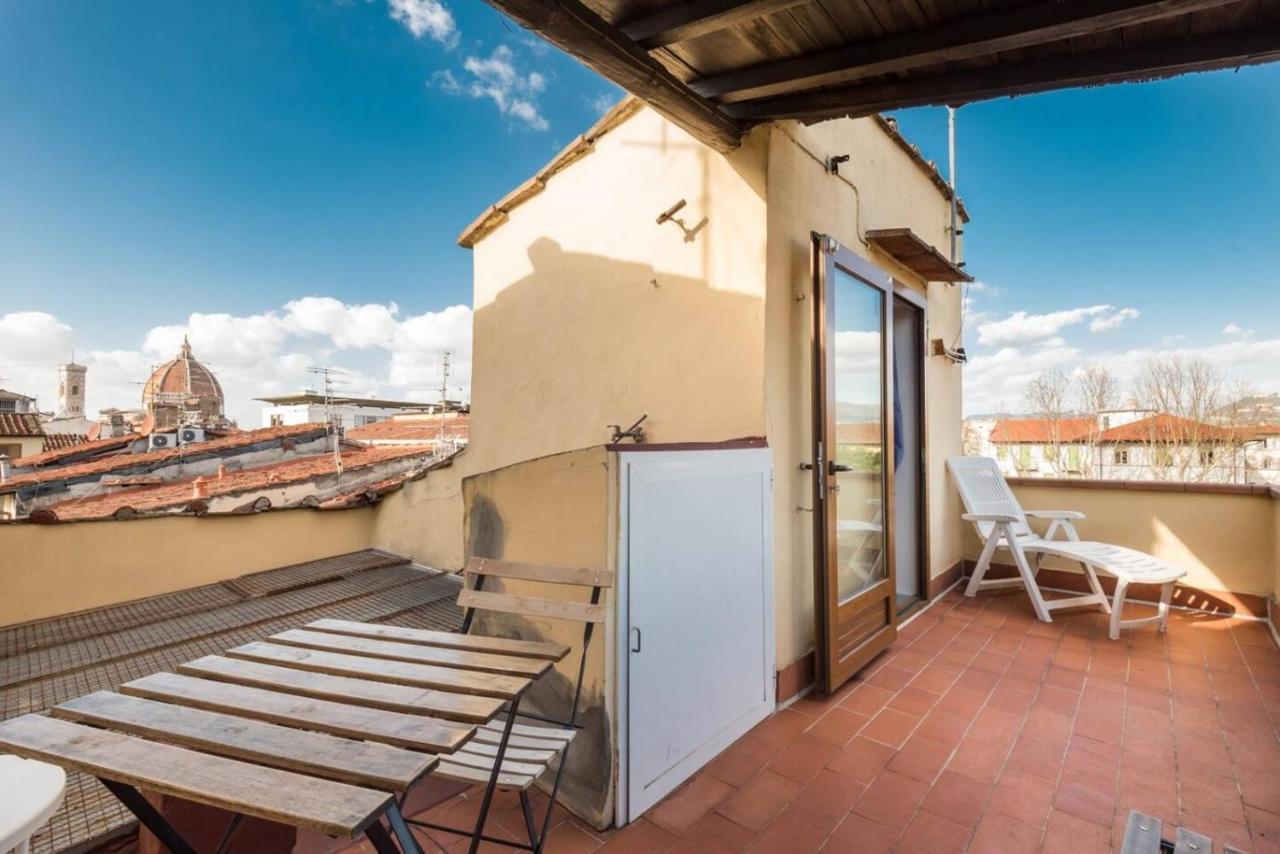 Romantico Attichino Con Terrazzo Vista Duomo !! Firenze Bagian luar foto